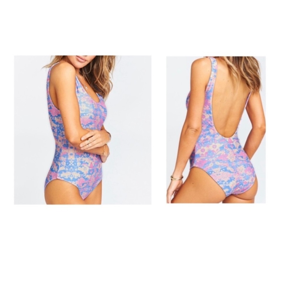 Show Me Your Mumu mermaid tampa malibu love inns print one piece swimsuit